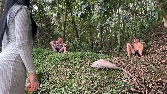 Rich Colombian Girl Takes Two Homeless Men Home and Gives Them Her Ass Anal D