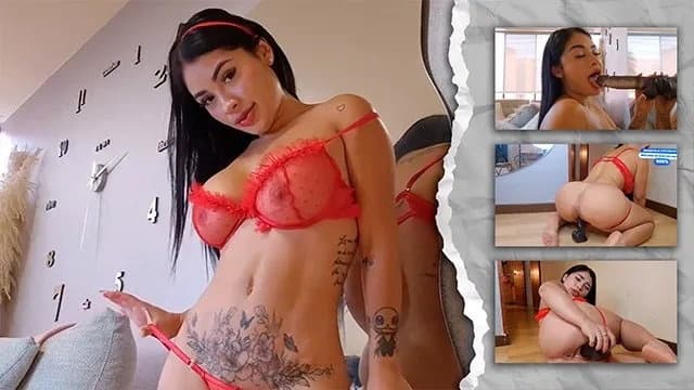 I'm So Horny and Reach a Delicious Orgasm with a Dildo