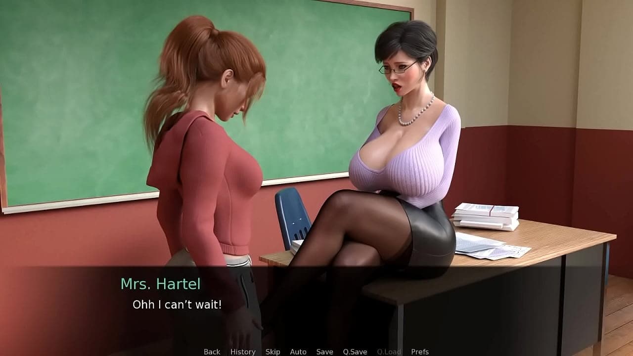 3d Big COCK FUTA Shower Sex-MILF Breeder #3 - Gameplay